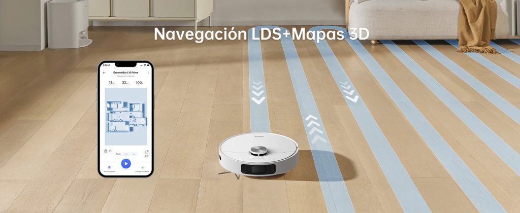 robot aspirador mapeo